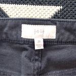 Joie  Okana B Cropped Cargo Skinny Ankle Pant in Caviar Black Size 29 Photo 13