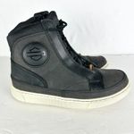 Harley Davidson Vardon Riding Sneaker Womens 8.5 Black Waterproof 6.5" D87175 Photo 1