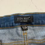Judy Blue  Skinny Jeans with Cheetah Leopard Patches Distressed‎ Size 7 /28 Photo 4