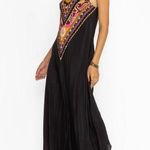 Johnny Was $465 NWOT  JADE Silk Blend NADIA Halter Floral Maxi Dress Size S Photo 3