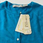Carolyn Taylor  Teal Women's Cardigan Photo 5