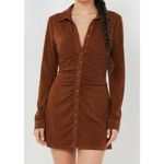 With Jean WITH JÉAN Andy Dress, Chocolate, XL Photo 6