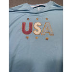Simply Southern Women's  Sweatshirt 2XL Blue Gold Photo 6