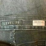 Anthropologie level 99 mid rise Liza black skinny jeans in size 28 Photo 4