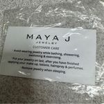 Maya J Jewelry G silver colored necklace Photo 2