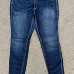 Ariat Real Ella Jean Women 34R Skinny Dark Wash Denim Blue Mid Rise Photo 0