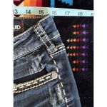 Silver Jeans Aiko Mid Bootcut Medium Wash Low Rise Stitching Size 30x33 Logo Photo 10