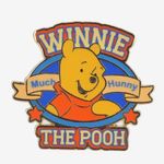 Disney Our Universe Winnie the Pooh Varsity D23 Enamel Pin Photo 0
