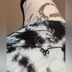 Mamta VTG Tye Dye  Embroidered Sleeveless Scoop Neck High Low Dress - One Size Photo 4