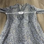 Diane Von Furstenberg  Freya Silk Blend‎ Shirt Dress in Snake Hearts Size 6 Photo 12