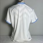 Adidas women’s mock neck 1/4 zip golf White and Blue Shirt size XL Photo 5