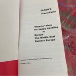 Vintage NOS Red PVC Travel Bag Olson Travel Chicago IL with Original Box Photo 6