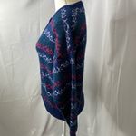 York Fair by Seiferts cardigan sweater medium Blue Photo 6