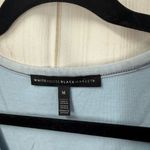 White House | Black Market  Women’s Medium Blue Short Sleeve Top Tee Photo 1