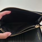Tory Burch  Black Emerson Zip Passport Continental Wallet EUC Photo 7