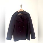 Vince  Wool Peacoat Blazer Jacket Purple Women’s Size Large Pristine Condition Photo 7