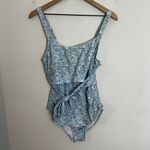 Kindred Bravely - Floral Nursing & Maternity One-Piece Tie Swimsuit Summer Beach Photo 2