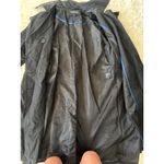 London Fog  Womens XL Black Trench Coat Double Breasted‎ Belted Classic Photo 3