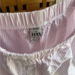 Lux Striped Pajama Shorts Pink Size M Photo 2