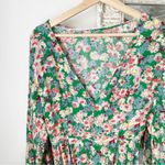 ZARA  Floral Retro Midi Dress Photo 5