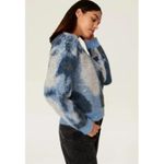 The Kooples Blue and Gray Colorblock Alpaca Blend Sweater Size 1/Small Photo 1