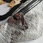 Jane & Berry Belt Bag Fanny Pack Silver Photo 1