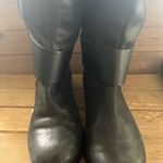 joe's jeans Women’s Leather and Canvas Loretta Buckle Tall Riding Boot Sz 6 (151 Photo 3