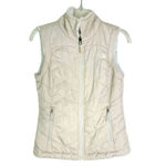 The North Face  Reversible Mossbud Insulated Puffer Vest Beige Cream Size XS Photo 1