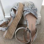 Chinese Laundry Snakeskin Platform Espadrilles Photo 0