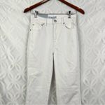 Antonio Melani Amanda Straight High Rise Kick White Jeans Size 27 NWT Photo 3