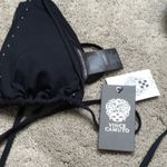 Vince Camuto  black studded bikini top. NWT Photo 5
