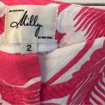 Milly Pink & White Floral Palm Tree Shorts | Size 2 Photo 5
