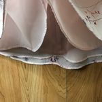 Laura Scott  Petite Pink Floral Lined Skirt with Back Zipper Photo 2