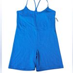 Old Navy  PowerChill Racerback Bodysuit Romper Athleisure Blue Size XL Photo 1