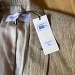 Gerard Darel Beige Striped Blazer Tan Size undefined Photo 1