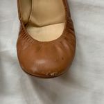 J.Crew Tan leather ballet flats Photo 3