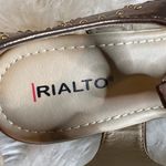 Rialto  Gemma Low Wedge Slingback Sandals Bronze Gold Balls NO SIZE Approx 7-7.5 Photo 12