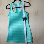 Brooks Women’s Striped Racerback Running Tank Top Size M – Photo 4