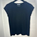 ZARA 🖤⏫ Black Short Sleeve Baby Tee Photo 0