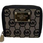 Michael Kors Black Signature Small Wallet Photo 0