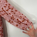 Free People Paper Hearts Mini Dress XS Pink Floral Photo 5