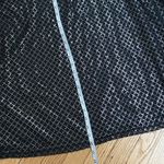 KMW black and silver Diamond Shine a line dress size large Photo 5