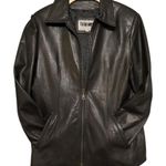 Tuskany Vintage Women’s Size M Black Leather Jacket Size M Photo 0