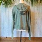 Sweaty Betty  Green Hooded Pullover Sweatshirt | Size M Photo 3