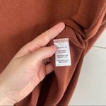 Joah Brown  Rust Wool Lenox Sleeveless Dress Photo 2