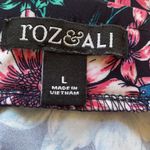 Roz & Ali  Floral Faux Wrap Skirt Photo 4