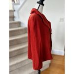 Talbots  Pumpkin Red Orange Wool Single Button Blazer Photo 1