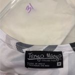 Tango Mango Flower Print A Line Sleeveless Dress Size Medium Vibrant Maximalist Black Photo 7