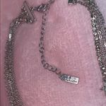Lulus Made of Stardust Silver Rhinestone Layered Coin Necklace Photo 5