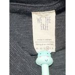 Free People  Women's Don't Forget‎ Me Button Pullover Shirt Top Black Size Medium Photo 1